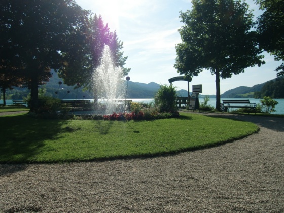 Anlegestelle der Zillenschifffahrt in Fuschl am See