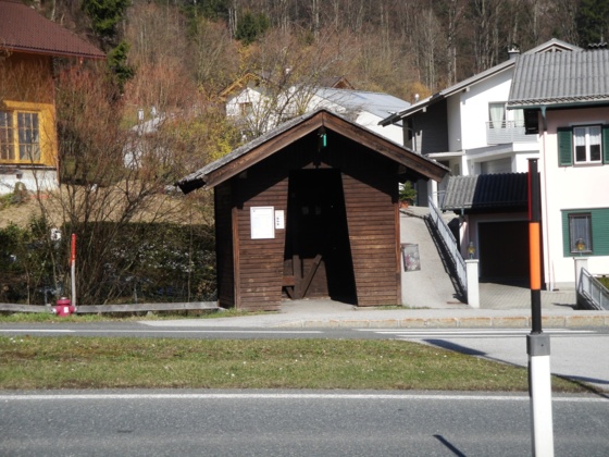 Haltestelle "St. Gilgen Mozartblick" Richtung Salzburg