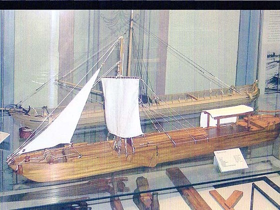 Ein Exponat im Schifffahrtsmuseum.