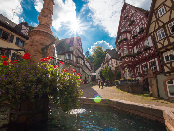 Marktplatz / Schnatterloch in Miltenberg