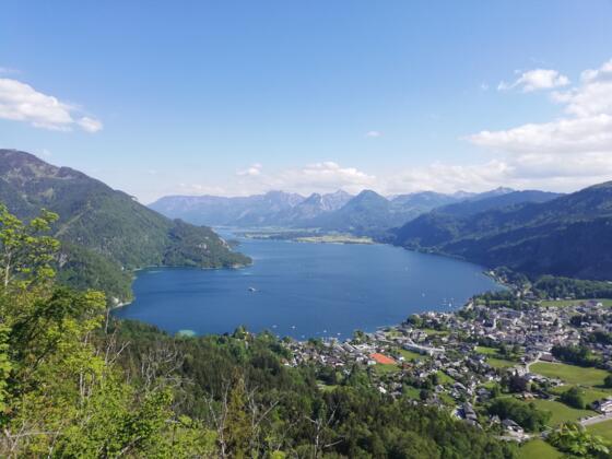 Aussicht auf den Wolfgangsee