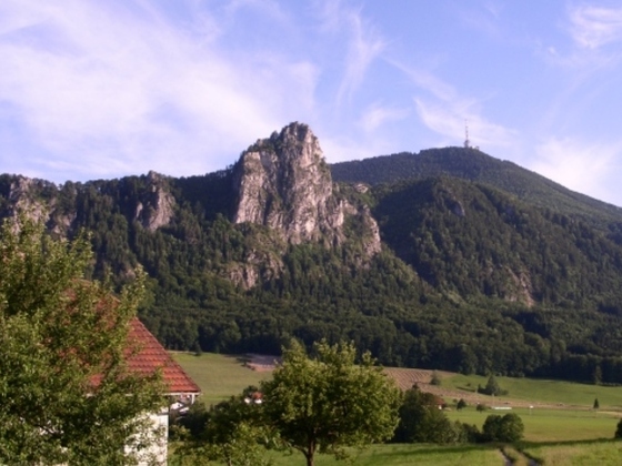 Gaisberg mit Nockstein im Vordergrund