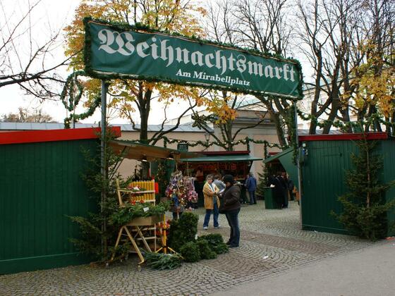 Weihnachtsmarkt Salzburg Mirabell