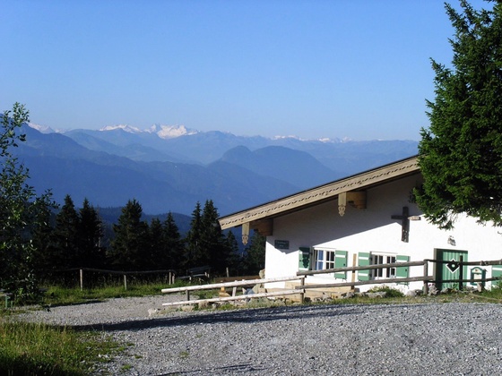 Von der Feichteck Alm aus - ein toller Blick Richtung Süden