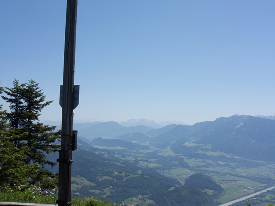Gipfelkreuz am Wildbarren