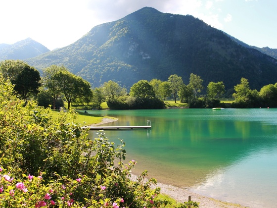 Der nahe gelegene Reifinger See