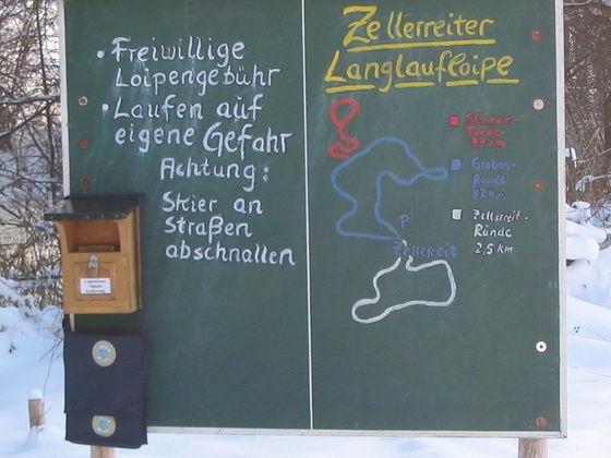 Langlauf in Zellerreit