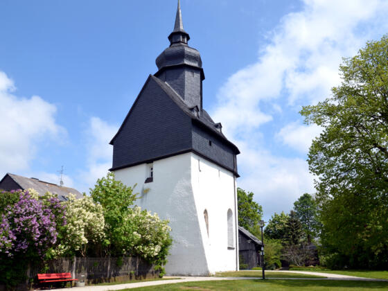 Wehrkirche St. Walburga in Bad Steben (Bayerisches Vogtland)