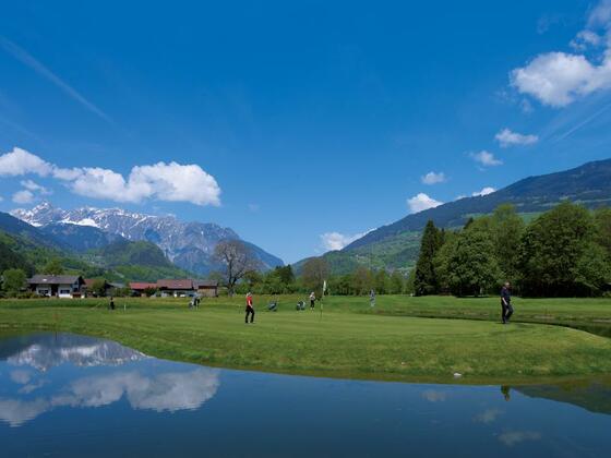Golfen in der Montafoner Bergwelt