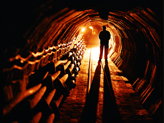 Mystische Stollen in den Salzwelten