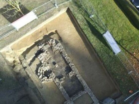 Römische Ausgrabungen in Oberranna, Schlögen und Enns