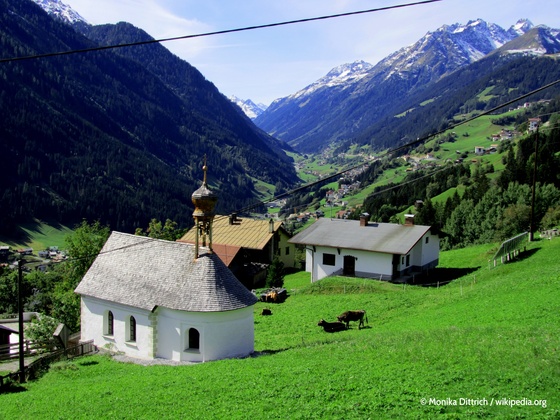 Kapelle Hl. Dreifaltigkeit in Kappl im Bezirk Landeck, Tirol