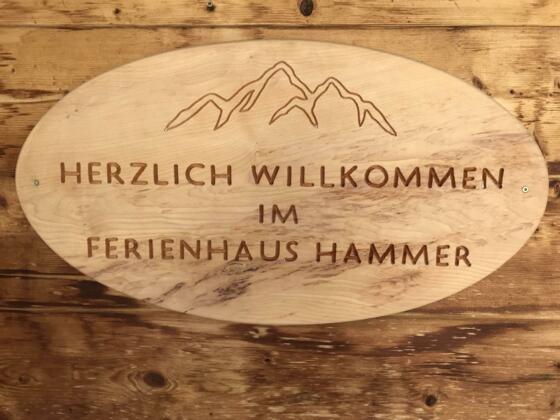 Herzlich Willkommen im Ferienhaus HAMMER