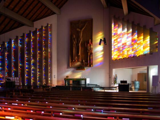 Vandans, Katholische Pfarrkirche Neue Pfarrkirche Heiliger Johannes der Täufer