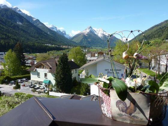 Aussicht vom Balkon der Ferienwohnung Saile
