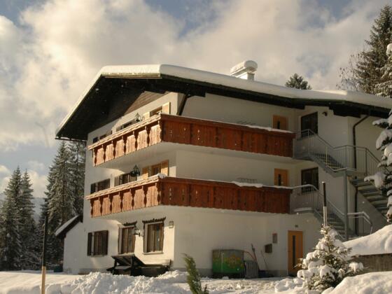 Unser Haus im Winter