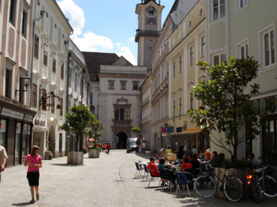 Altstadt und Landhaus Linz