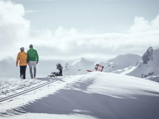 Winterwandern in Warth-Schröcken