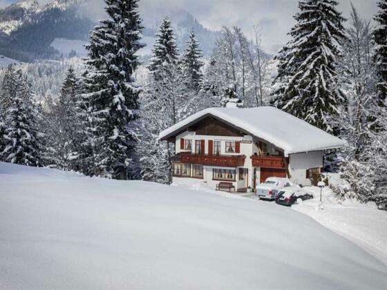 Haus im Winter