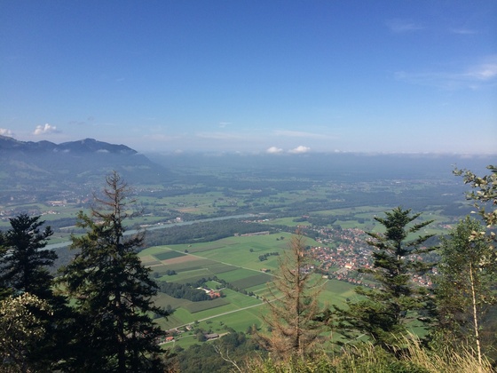 Ausblick auf die Umgebung von Nußdorf