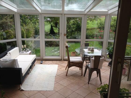Wintergarten - nur im Frühjahr benutzbar