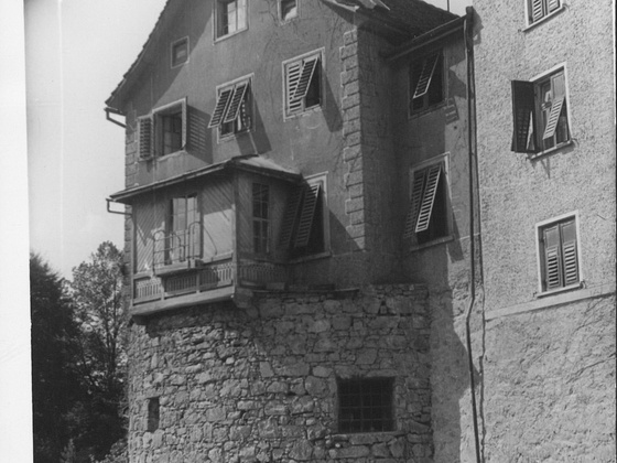 alte Aufnahme des Pulverturmes