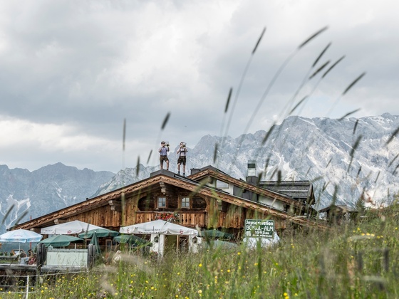 Bürglalm bei der Hochkönigroas