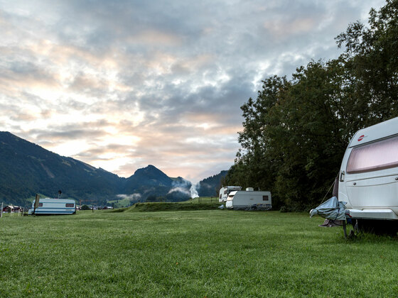 Campingplatz Ach in Bezau