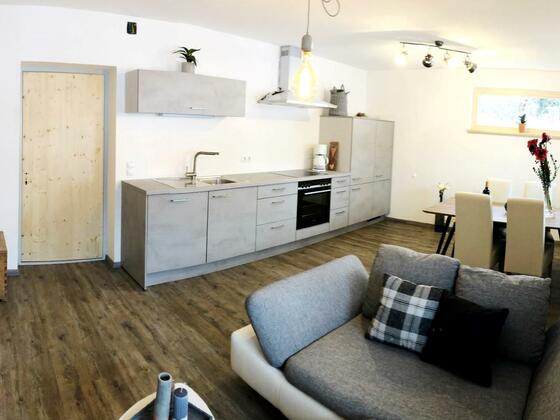 Apartment Silbertal Wohnküche (Large)