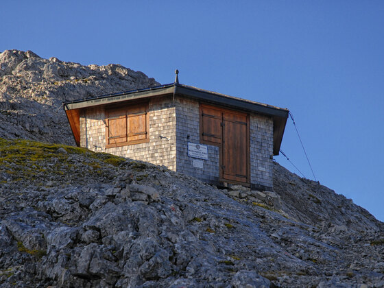 Wildalmkirchl-Biwak des ÖTK am Steinernen Meer, Hochkönig