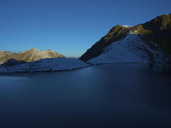 Twenger Almsee bei Sonnenaufgang