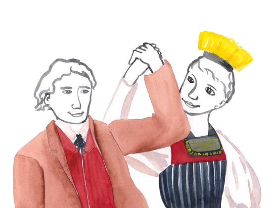 Egg - Tanzhaus - Illustration Monika Hehle