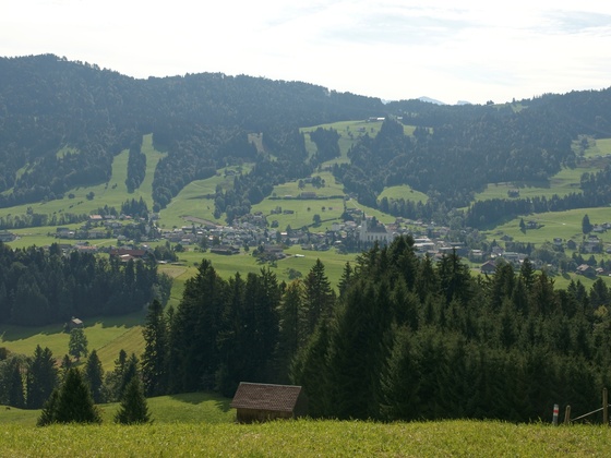 Blick auf Alberschwende