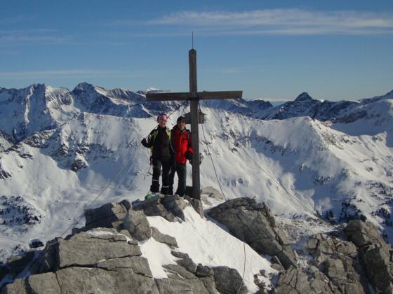 Gipfelkreuz Kesselspitze