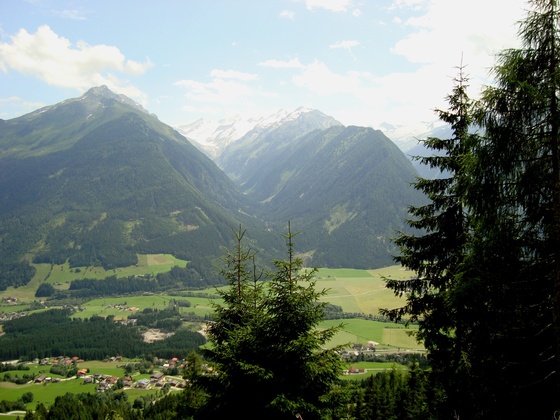 Ausblick in den Nationalpark Hohe Tauern