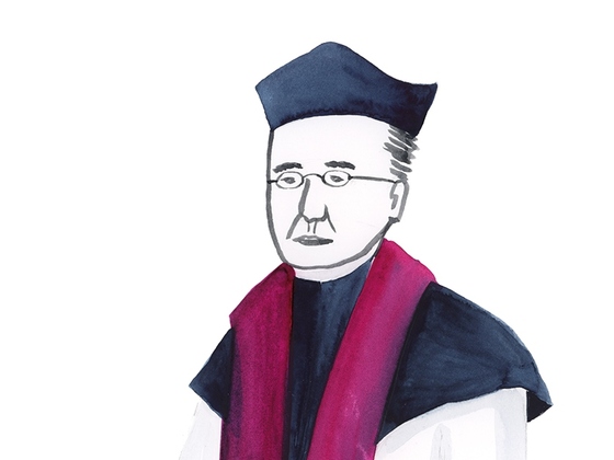Egg - Pfarrer Rüscher - Illustration Monika Hehle