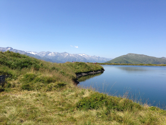 Ausblick am See auf der Resterhöhe