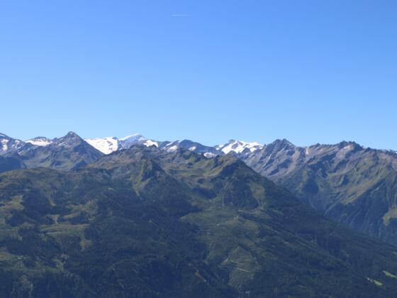 Ausblick in die Hohen Tauern