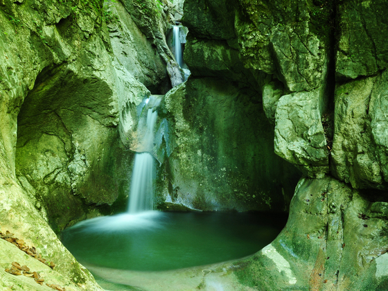 Bodinge, Wasserfall