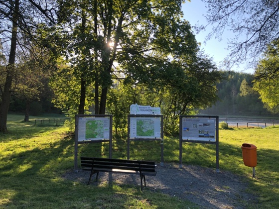 Wanderausgangspunkt FrankenwaldSteigla 12-Apostel-Weg in Geroldsgrün