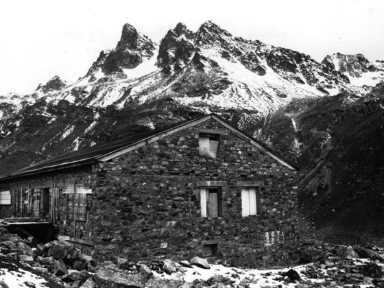 Klostertaler Hütte 1980