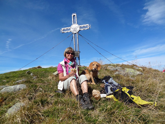 Gipfelkreuz Steinkogel 2.299 m