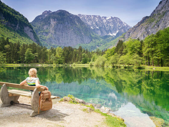 Die Aussicht lädt zum Verweilen ein