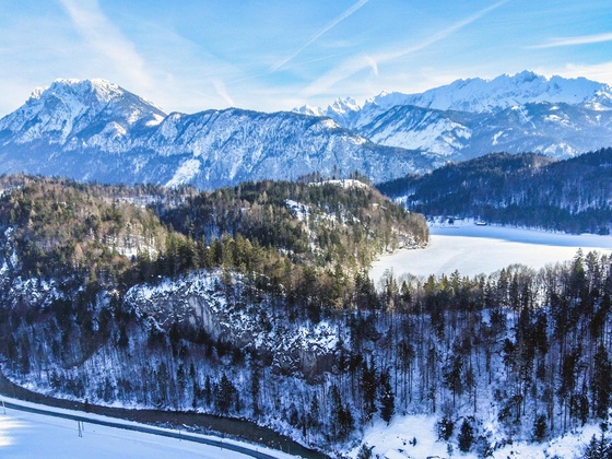 Kiefersfelden, Hechtsee, Kaisergebirge