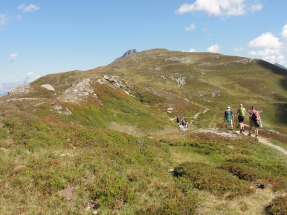 Herrensteig - traumhafte Aussichten auf dem Weg Richtung Gr. Rettenstein