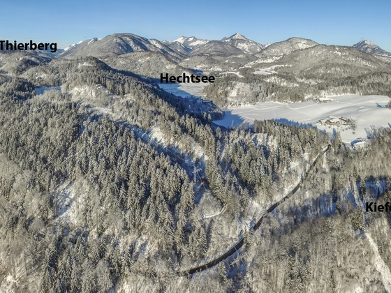 Thierberg Pendling Hechtsee Kiefersfelden Panorama