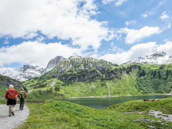 Auf dem Weg zum Formarinsee