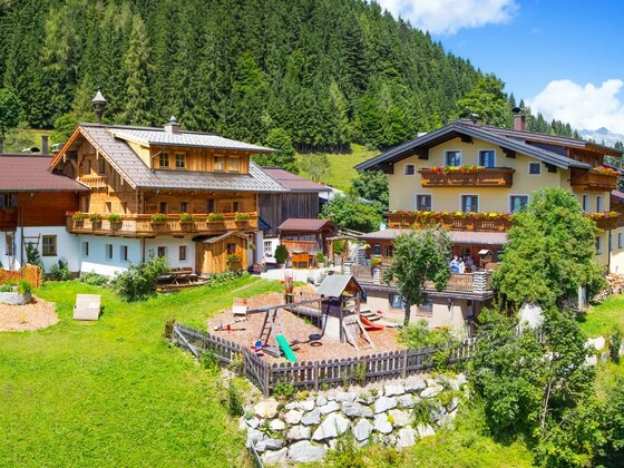 Halmgut im Sommer