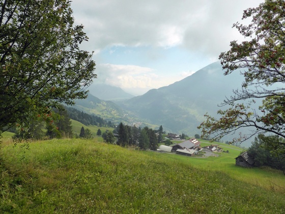 Blick Richtung Wenns im Pitztal