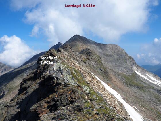 Schafkopfgrat mit Larmkogel
